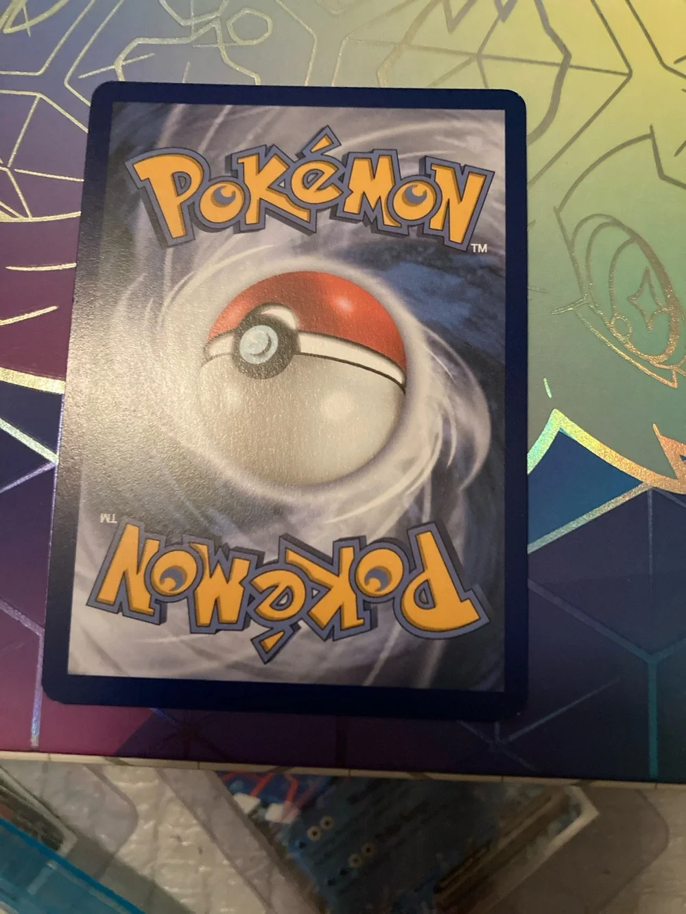 Pokemon Swinub Holographic Trading Card - Brown, Green